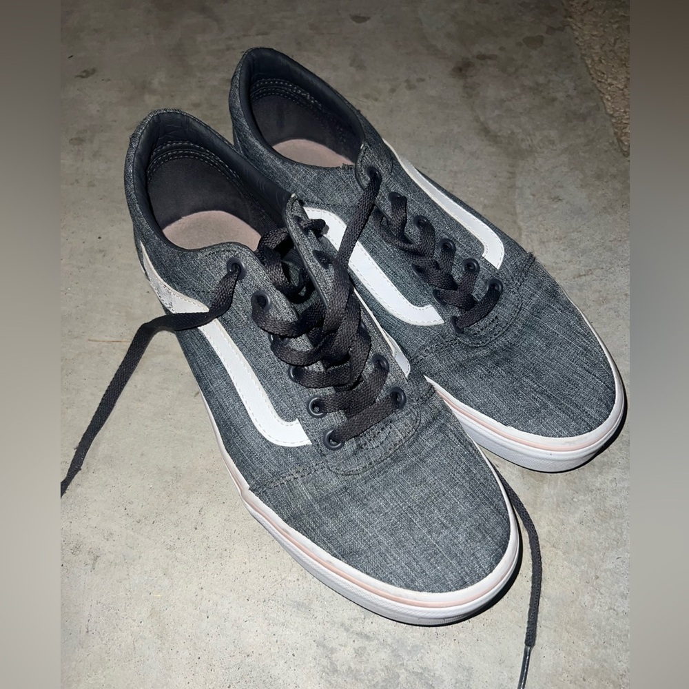 Dark Gray Vans